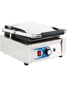 Heavy Duty Panini Contact grill Single Ribbed | DA-MLP811 2