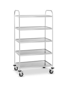 Commercial Serving/Service/Clearing Trolley Stainless steel 5 tier 860x540x1560mm | DA-RST5A