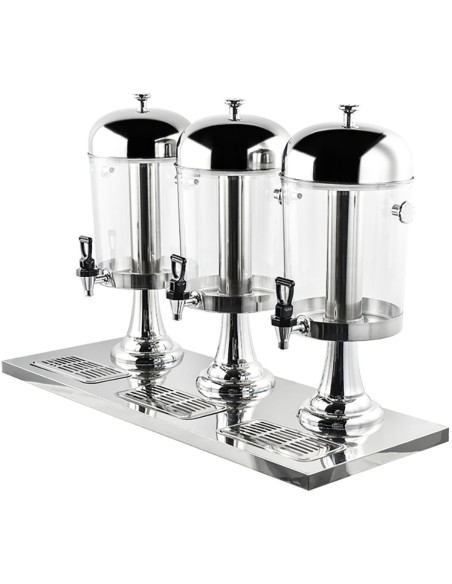 Commercial Juice Dispenser 3x8 litres | Stalwart DA-VICJDQ24