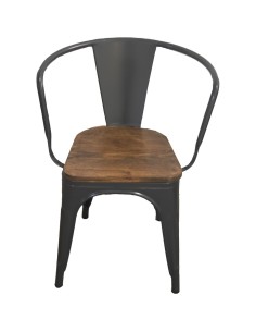 4pcs Bistro Dining Chair Dark Grey Indoors | Stalwart DA-WW170DG
