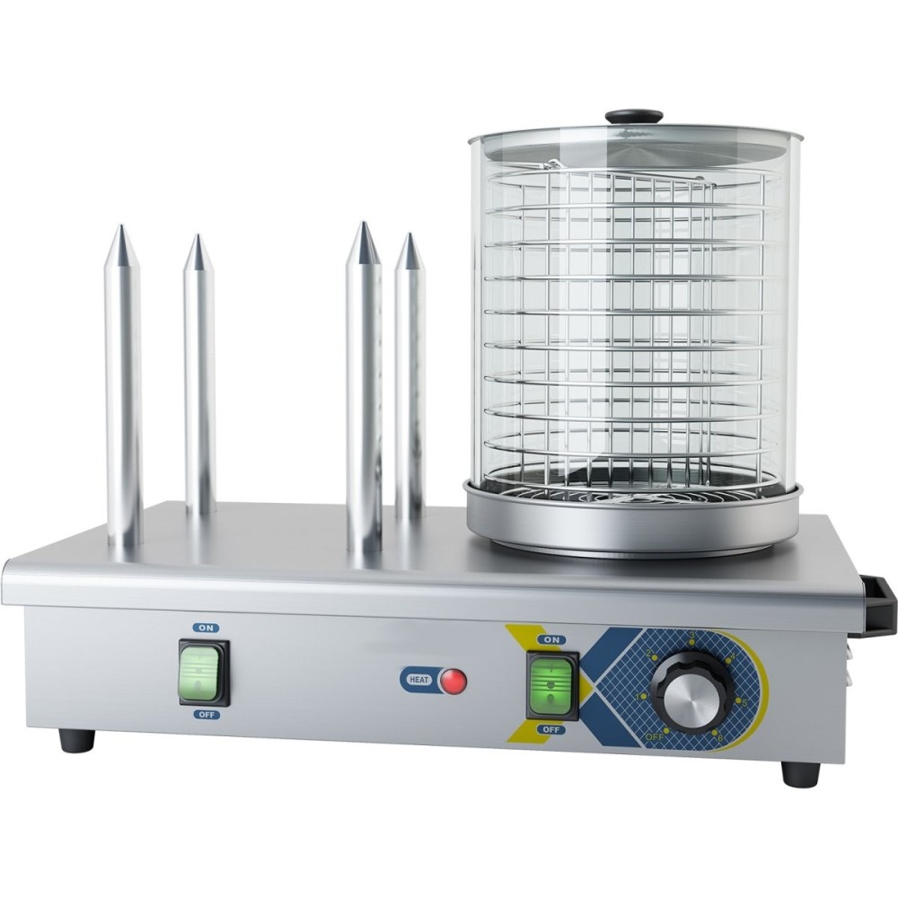 Commercial Hot dog warmer 4 bun spikes | DA-HDW4