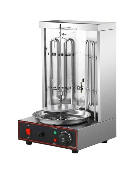 Commercial Gyros/Kebab grill Gas Bottom motor 6kW | Stalwart DA-GS2S