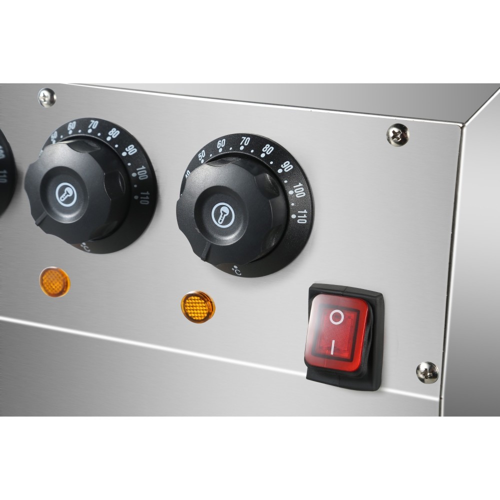 Commercial Chocolate Melter Quadruple Pan 3.0kW | Stalwart DA-HW24