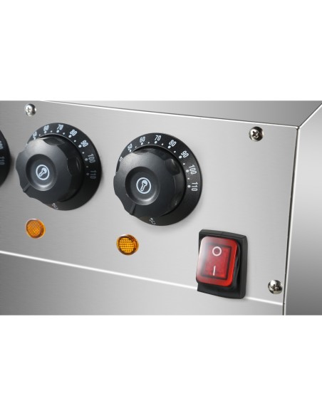 Commercial Chocolate Melter Quadruple Pan 3.0kW | Stalwart DA-HW24