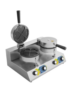 Commercial Waffle maker Double Round | DA-WF2207D