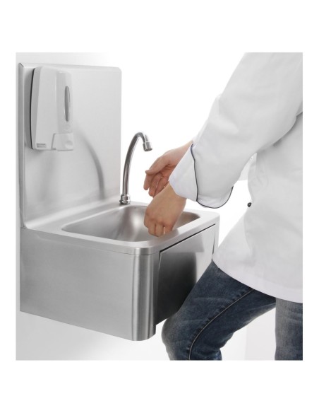 Commercial Hand wash sink Stainless steel Knee control Stainless steel | DA-THHWR43