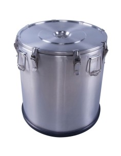 Portable Insulated Food Container with Rubber base 35 litres Ă¸300x520mm | DA-IC13052