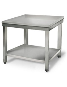 Professional Work table Stainless steel Bottom shelf 800x600x900mm | Stalwart DA-VT86SL