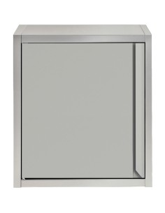 Wall cabinet 1 hinged door Stainless steel Width 600mm Depth 400mm | Stalwart DA-THWSR64
