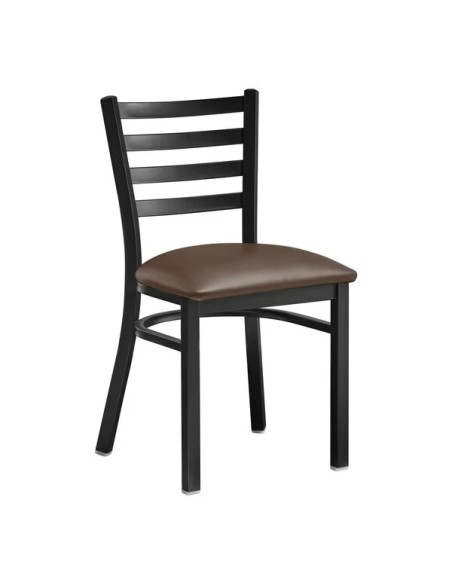 Black Steel Chair Frame | Stalwart DA-GS694FRAMEBLACK