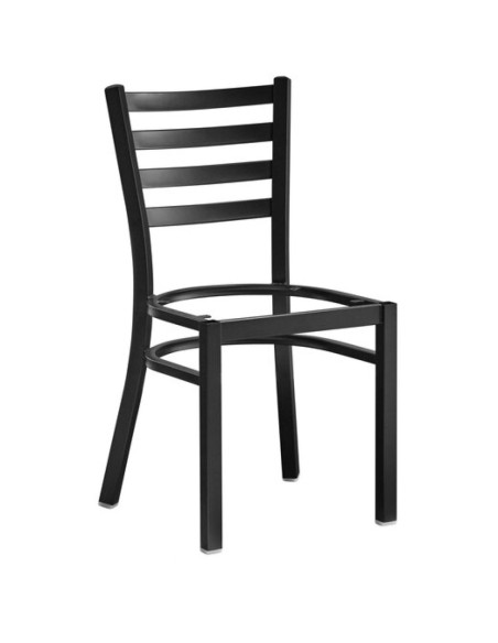 Black Steel Chair Frame | Stalwart DA-GS694FRAMEBLACK