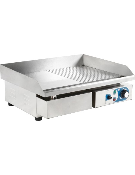 Commercial Griddle Smooth/Ribbed Medium 1 zone 3kW Electric | DA-WHEG818AFR
