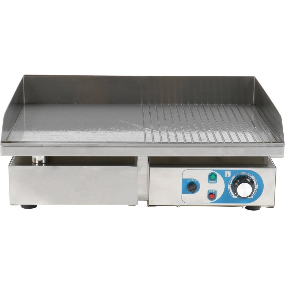 Commercial Griddle Smooth/Ribbed Medium 1 zone 3kW Electric | DA-WHEG818AFR