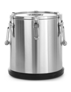 Portable Insulated Food Container with Rubber base 20 litres Ă¸300x310mm | DA-IC13031