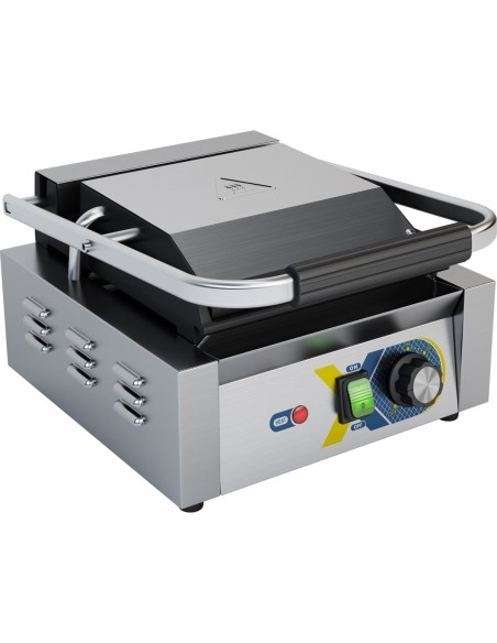 Heavy Duty Panini Contact grill Single Smooth | DA-EGD10A