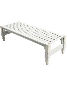 Commercial Dunnage Rack 1825x530x225mm 150kg loading Iron & Polypropylene | Stalwart DA-WHPDSPA72181053 2