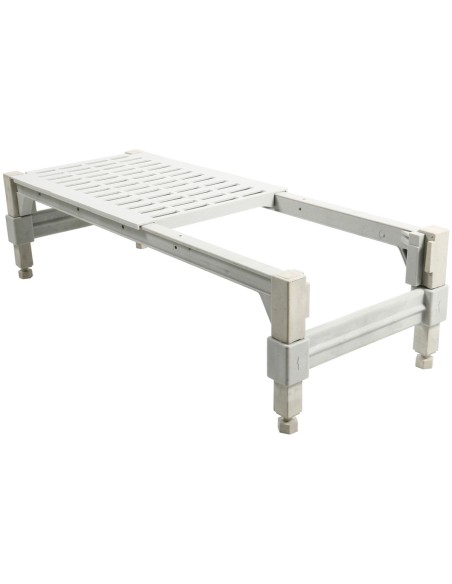 Commercial Dunnage Rack 1825x530x225mm 150kg loading Iron & Polypropylene | Stalwart DA-WHPDSPA72181053