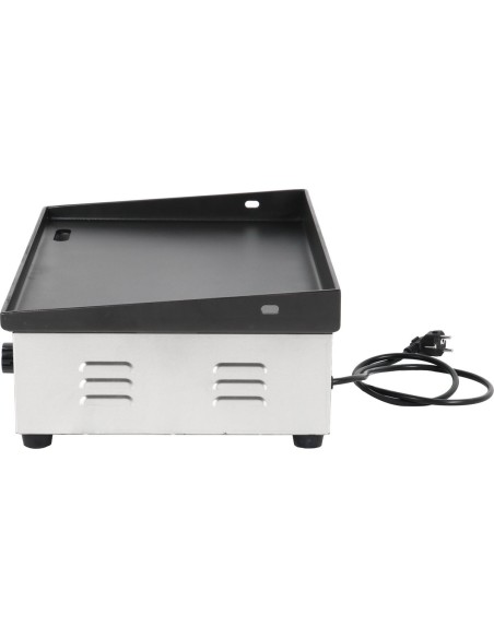 Commercial Griddle Smooth 540x380mm Enamelled plate 2.2kW Electric | DA-EG5438