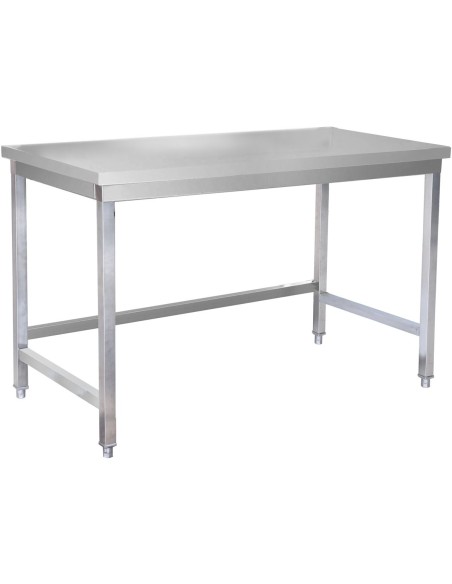 Premium Commercial Work table Stainless steel No bottom shelf 1600x700x980mm | Stalwart DA-DW16070WO