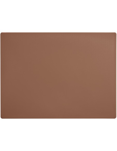450mm x 300mm Commercial Cutting Board in Brown 10mm | Stalwart DA-LK30451TBR