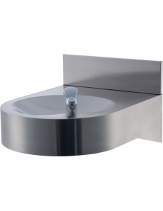 Commercial Wall mounted Stainless Steel Drinking Water Fountain | Stalwart DA-NTTR03