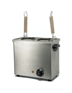 Commercial Pasta boiler Electric 2 baskets 11 litres 2.5kW Table top | Stalwart DA-SPC2