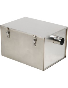 Grease trap Fat separator Stainless steel 85 litres | Stalwart DA-GTB85L