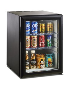 36lt Hotel Minibar Fridge Glass door | Stalwart DA-XC40T
