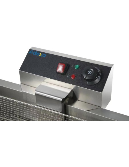 Commercial Fryer Single Electric 13 litre 3.9kW Countertop Drainage tap | Stalwart DA-EF13L