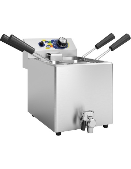 Commercial Pasta boiler Electric 4 baskets 8 litres 3kW Table top | DA-NC8L1