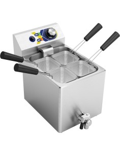 Commercial Pasta boiler Electric 4 baskets 8 litres 3kW Table top | DA-NC8L1 2