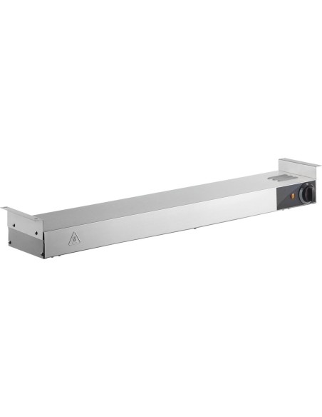 Commercial Single Element Strip Warmer with Mounting brackets & Chains Infinite controls 1825mm | DA-ISW72