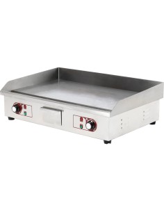 Commercial Griddle Smooth 728x393mm 2 zones 4.4kW Electric | DA-WHEG820AF