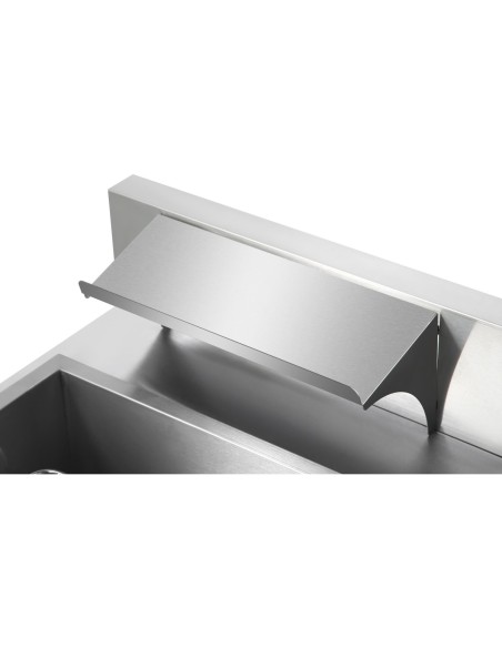 Professional Stainless Steel Breading Table with Upstand | DA-HBT1000