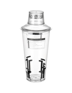 Clear Drink Shaker PC 230mm | Stalwart DA-SH30SHAKER