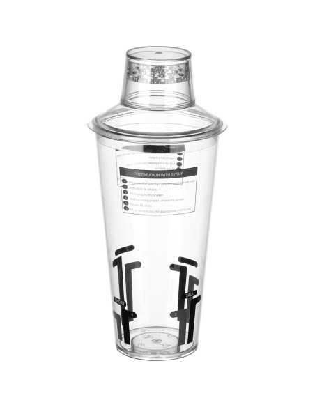 Clear Drink Shaker PC 230mm | Stalwart DA-SH30SHAKER
