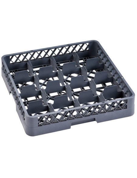 Commercial Cups/Glass rack 16 compartments 500x500x100mm | DA-WH060B16