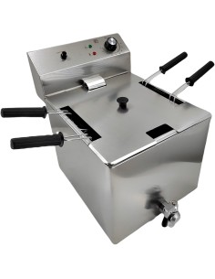 Commercial Pasta boiler Electric 4 baskets 12 litres 3kW Drain tap | Stalwart DA-VAPC4