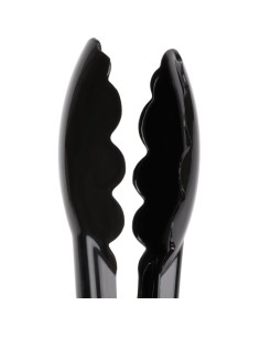 12 Catering Buffet Tongs Black Polycarbonate| Stalwart DA-UTITONG12 2