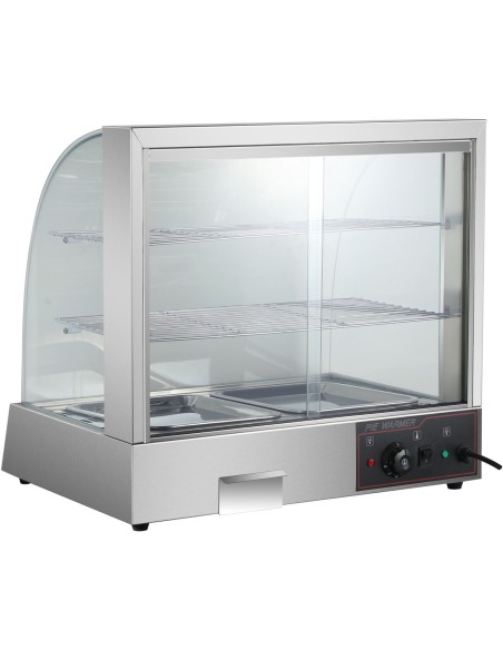 Commercial Hot Display Case Pie Warmer Countertop | Stalwart DA-HW3PS