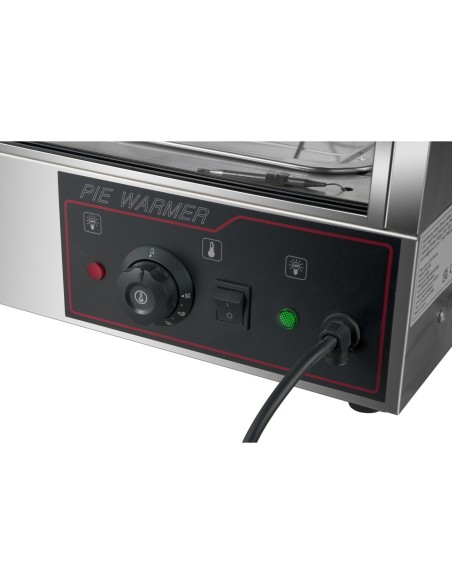 Commercial Hot Display Case Pie Warmer Countertop | Stalwart DA-HW3PS