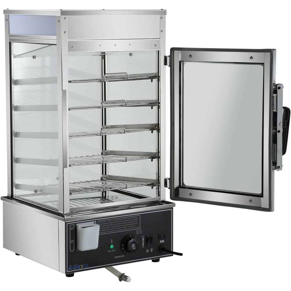 Commercial Hot display food warmer Countertop 5 Tier | Stalwart DA-HW500H