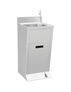Commercial Hand Wash Sink Cabinet Stainless steel Pedal control | Stalwart DA-YLS46