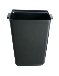 Professional Refuse Bin Black 380x235x530mm| Stalwart DA-JYXGB01