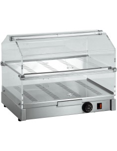 Professional Heated Showcase Display 2 levels | DA-SW395