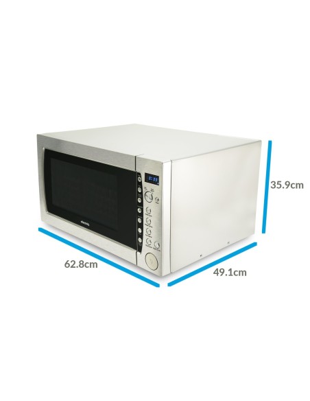 Extra Large 60 Ltr Commercial Microwave Oven 1200W with Humidity Sensor 60 Litre | Stalwart