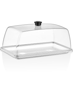 Polycarbonate Gastronorm Tray with Dome cover GN1/3 | Stalwart DA-GFT13-GF13