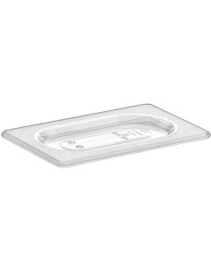 3x Polycarbonate Gastronorm Pan Lid GN1/9 Clear | Stalwart DA-GNPPL19