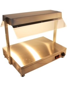 Electric Food Warmer with Gantry 735mm 1.1kW | Stalwart DA-SFW2S 2