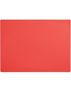 500mm x 350mm Commercial Cutting Board in Red 10mm | Stalwart DA-LK35501TRE